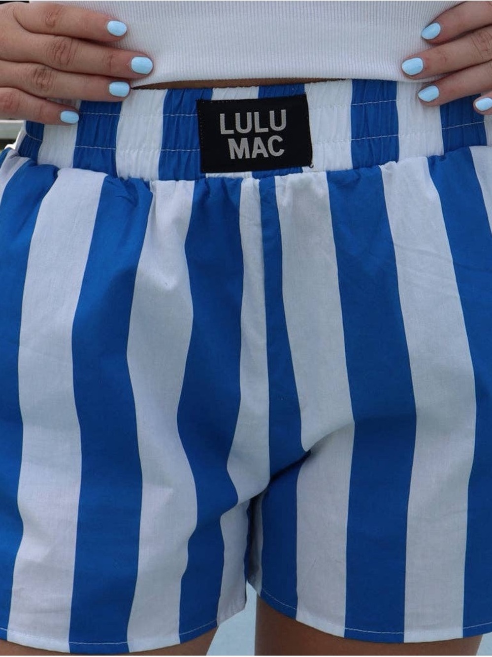 Lulu Mac Royal Darby Boxer Shorts